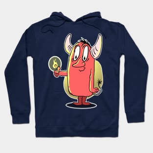 good devil with a warm heart Hoodie